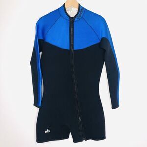 Oceanic Splash Long-Sleeve Shortie Wetsuit, U.S Women Size 5